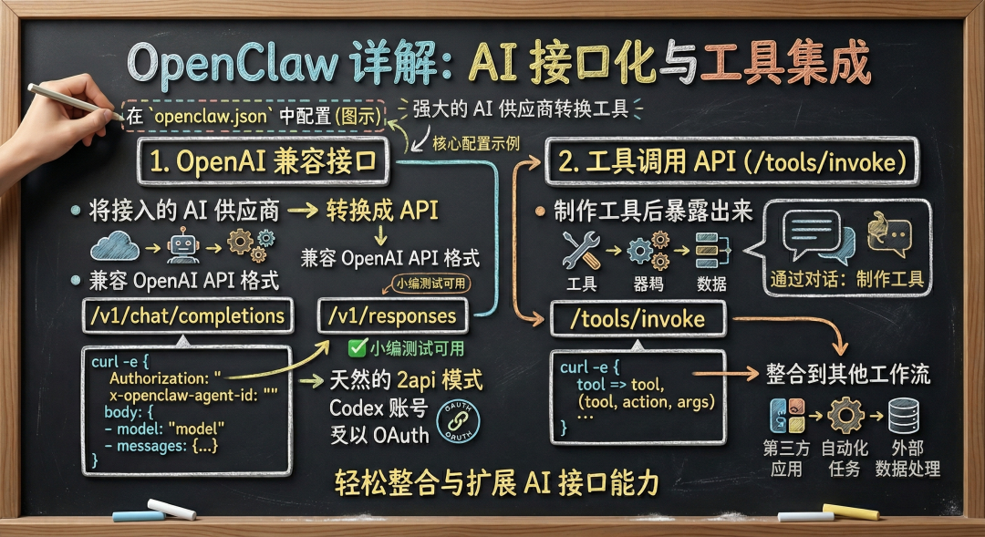 【OpenClaw 6️⃣】openclaw 不仅是你的助手，还是你的 AI API 接口