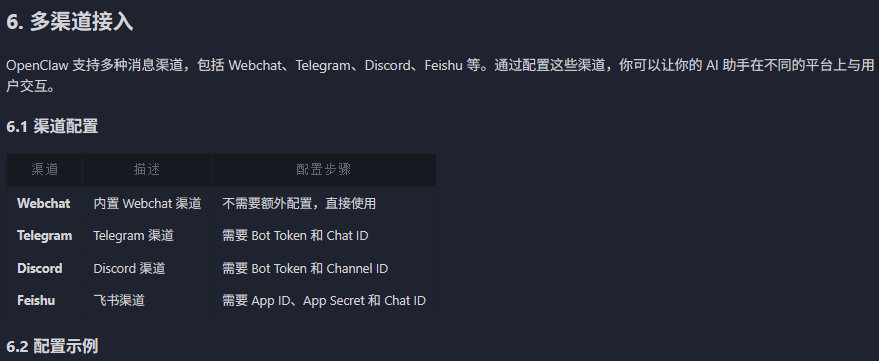 OpenClaw 高级配置（AGENTS.md、记忆系统、子Agent、Cron定时任务、Skill开发、多渠道接入）