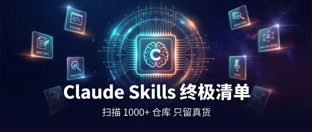 Top50 Claude Skills 终极清单