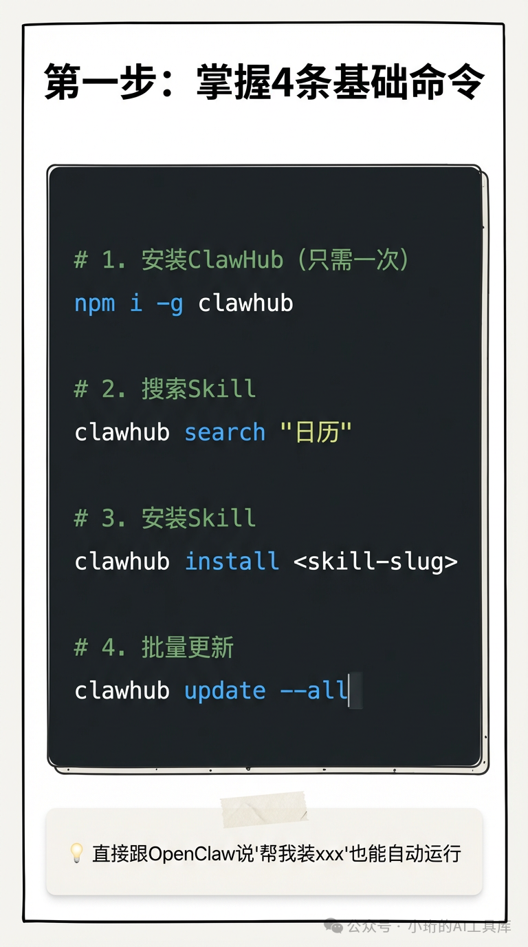 openclaw推荐的15个skill