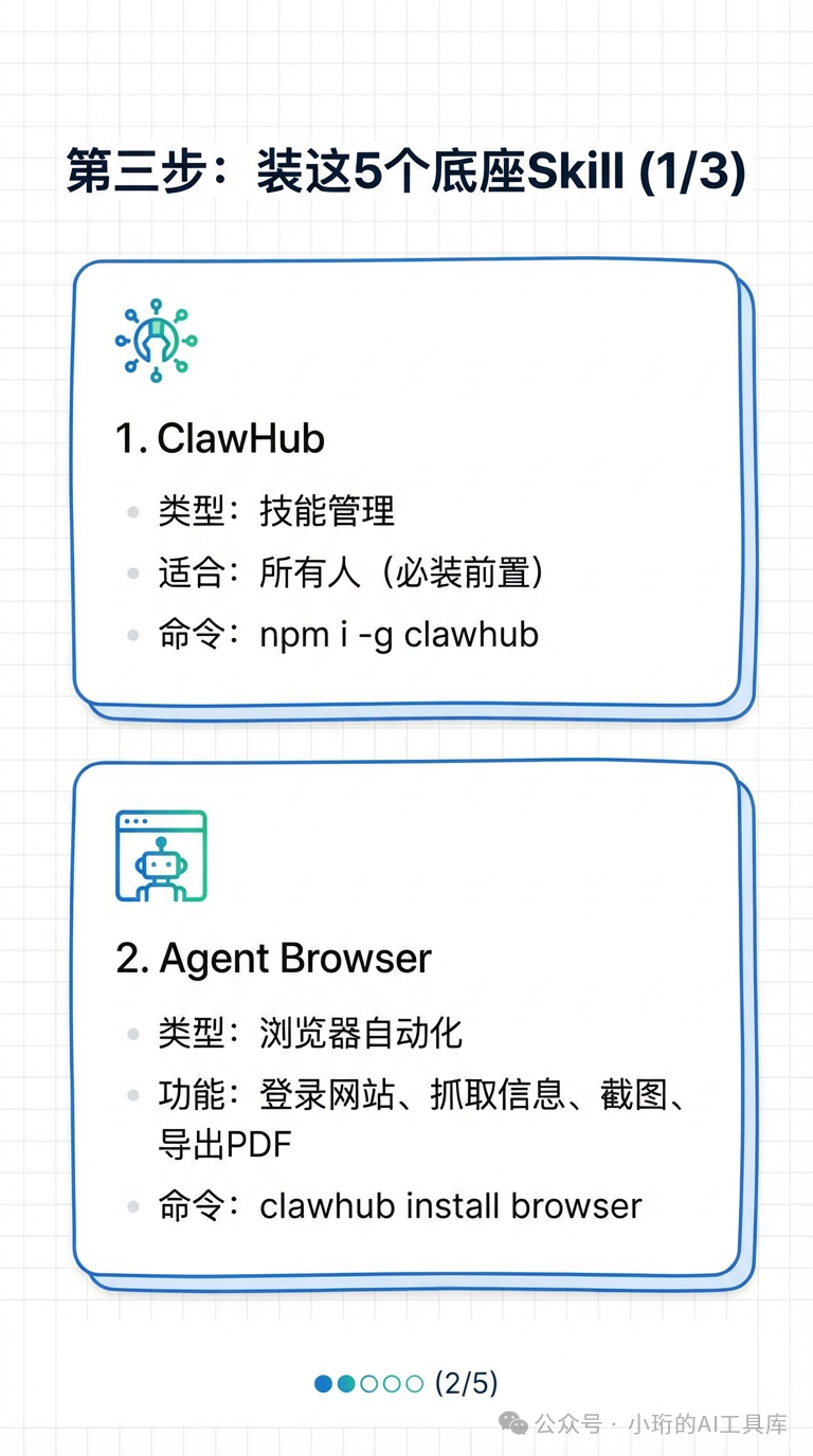 openclaw推荐的15个skill