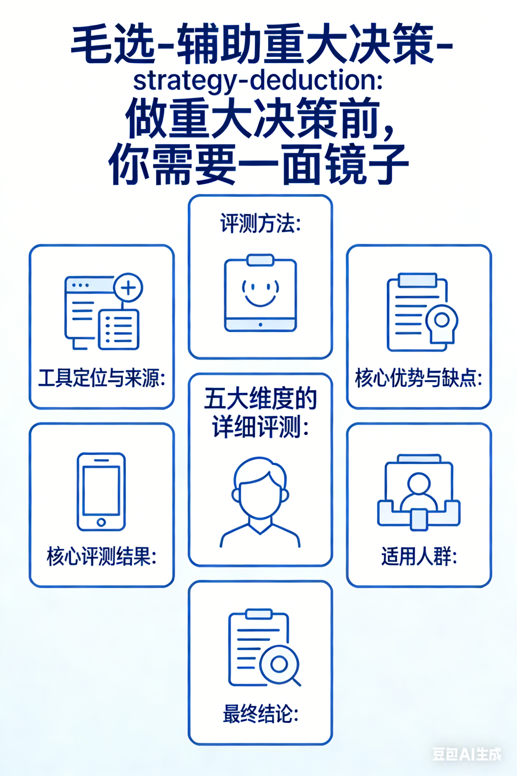 【Skill 评测02】毛选-辅助重大决策-strategy-deduction：做重大决策前，你需要一面镜子