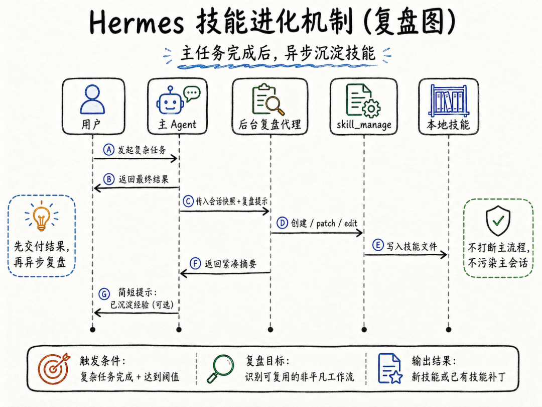 Agent 会自己长出技能?聊聊 Hermes 的技能进化机制