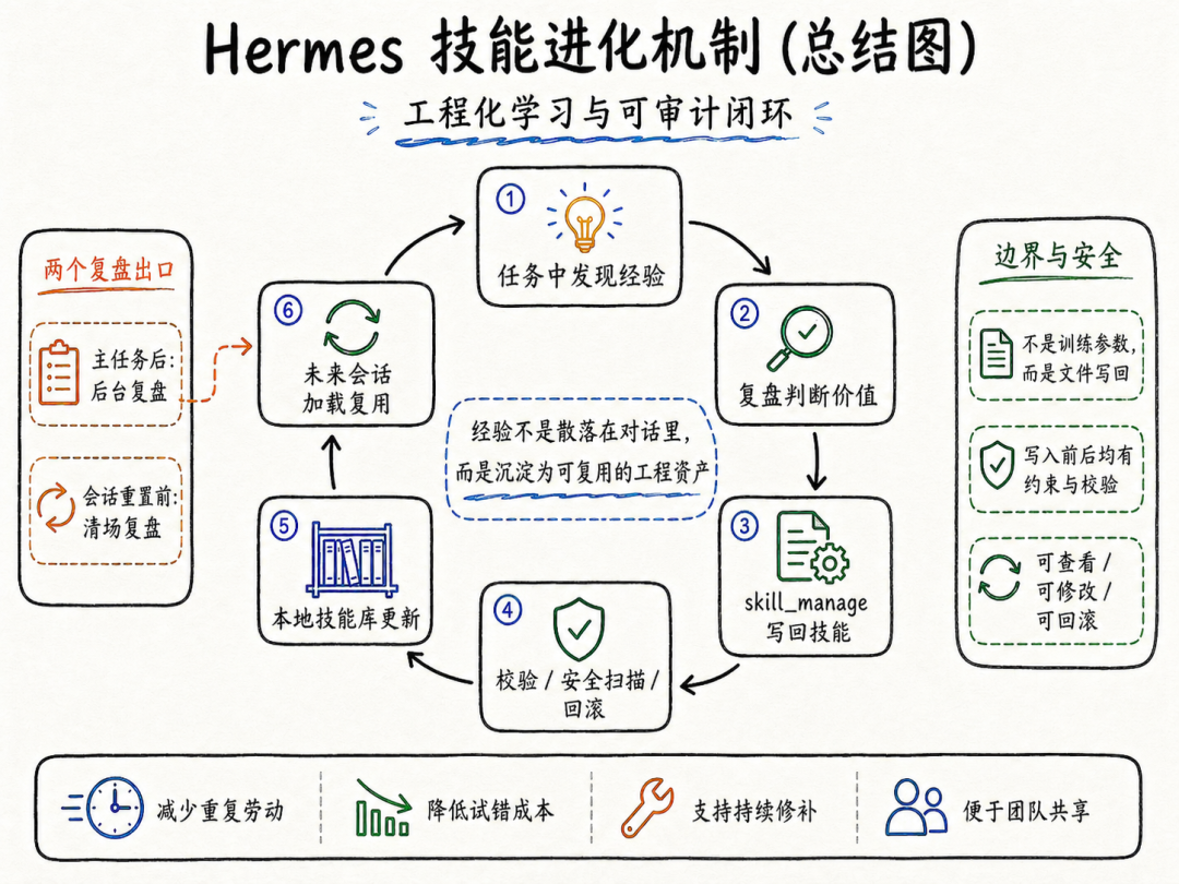 Agent 会自己长出技能?聊聊 Hermes 的技能进化机制
